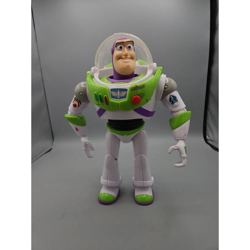 Disney Pixar Buzz Lightyear Toy Story Posable Talking 10 in Action Figure
